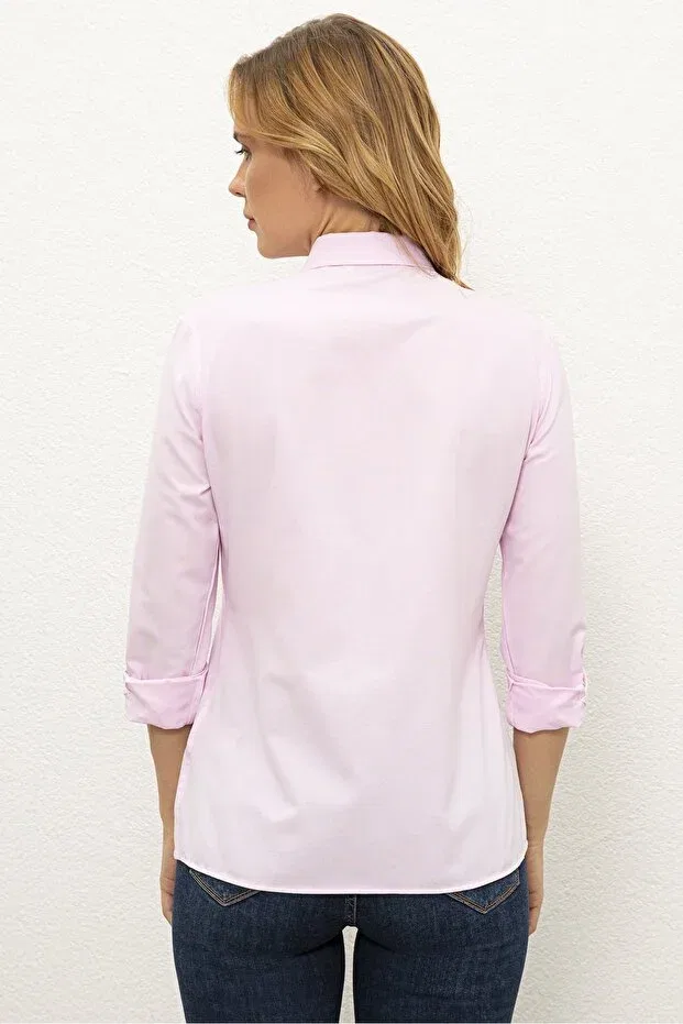 Женская рубашка с длинным рукавом Basics U.S. Polo Assn., Vr041 — фото 3