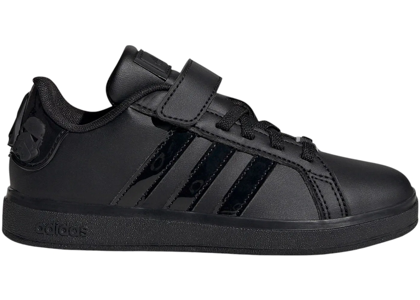 Детские кроссовки Lifestyle с принтом Adidas Grand Court 2.0 Star Wars Black Adidas, Core Black Core Black Core Black