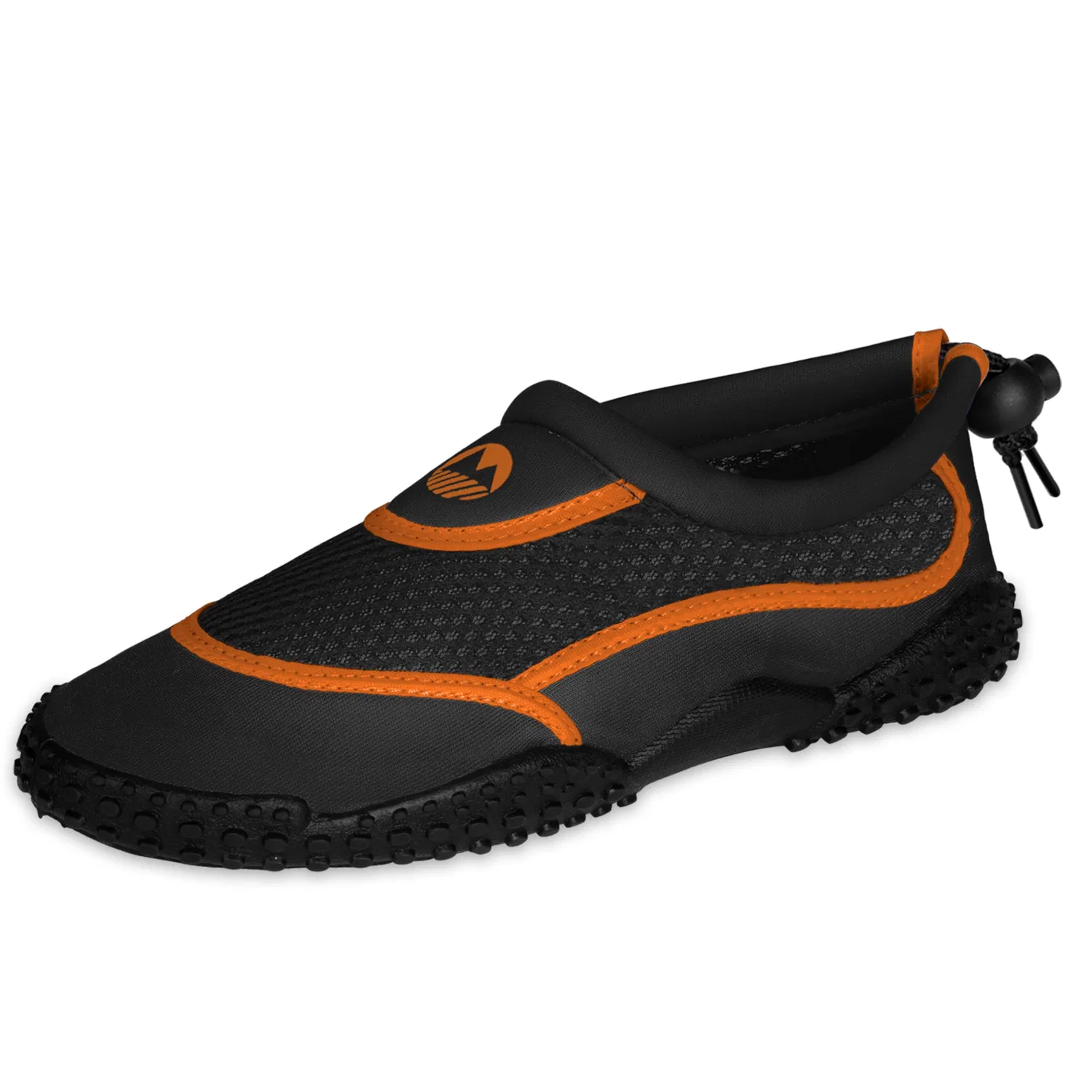 Детские водные туфли для мальчиков с регулируемой пяткой Eden Lakeland Active, Black Orange
