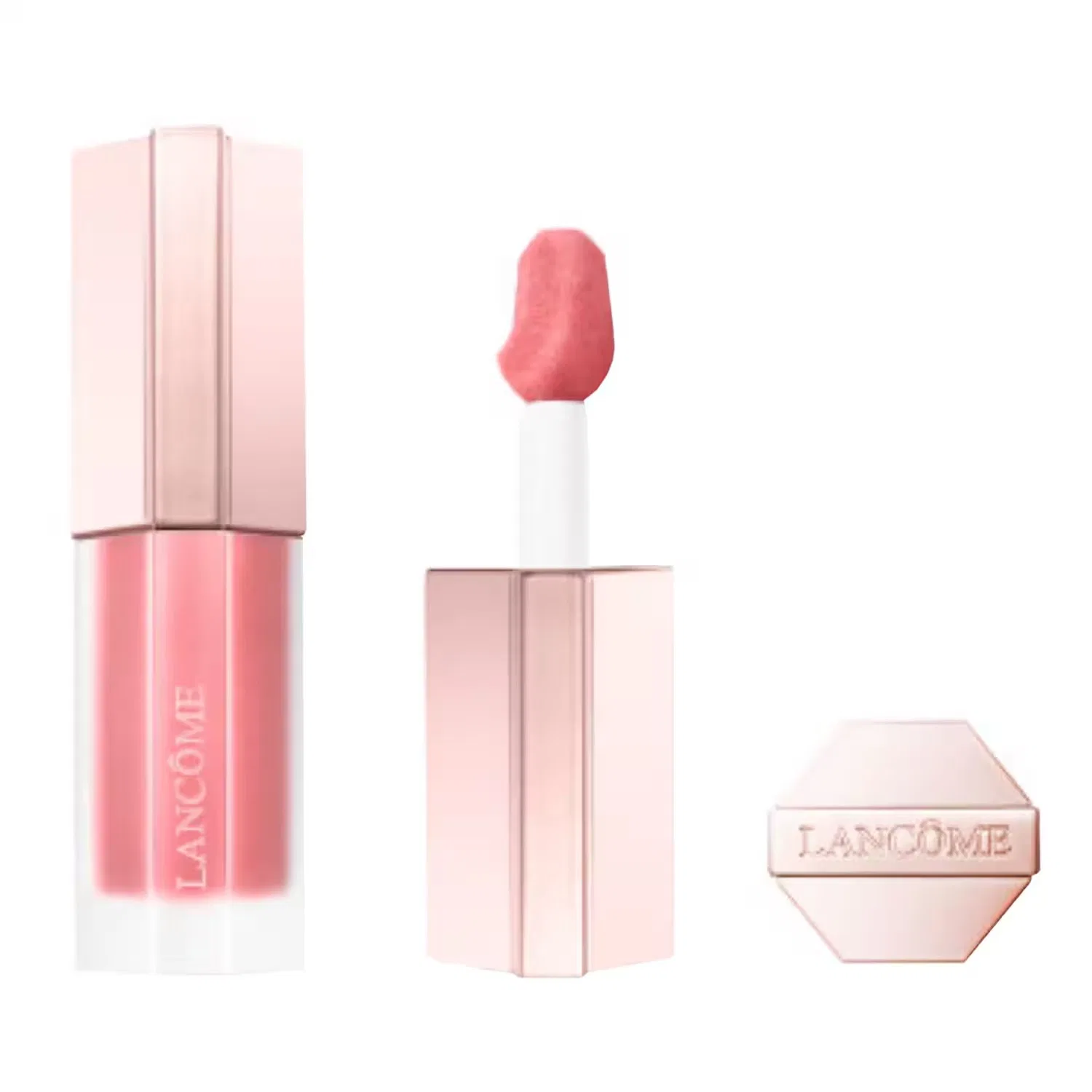 Матовая помада 8.5 мл с эффектом размытия LANCÔME, Berry Bisou — фото 3