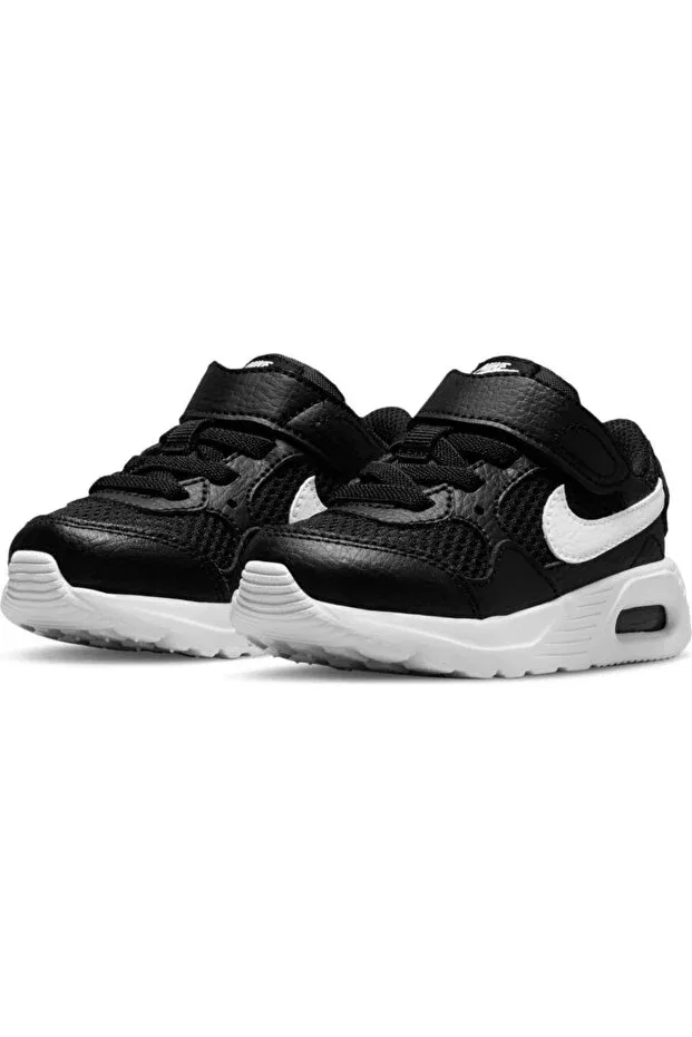 Детские кроссовки для девочек с липучками Nike, Black — фото 3