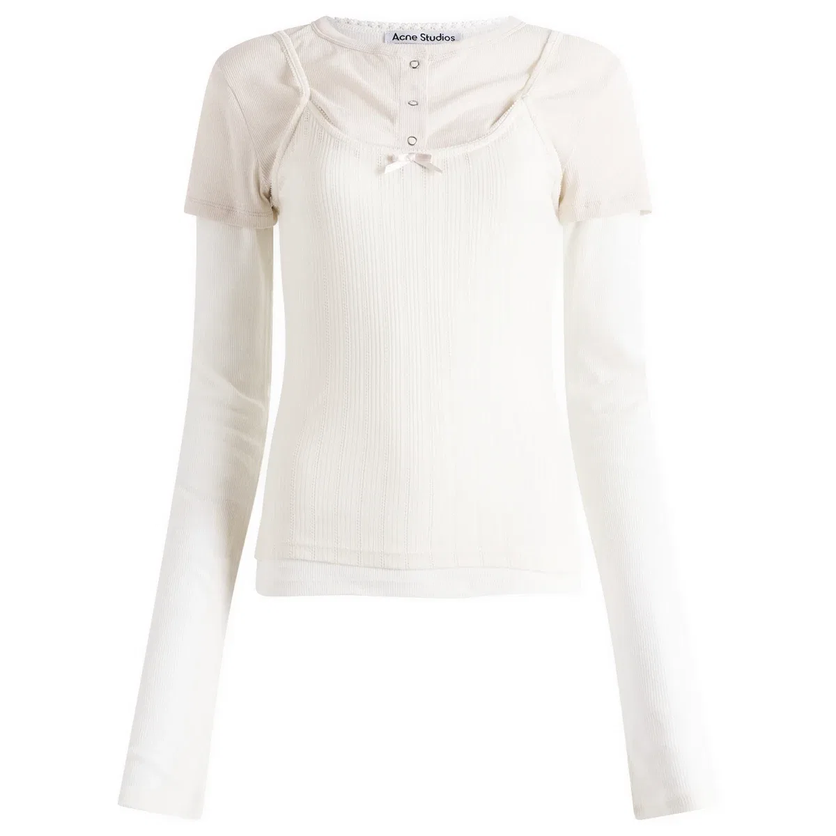 Топ Ersilia Acne Studios, White & Off White