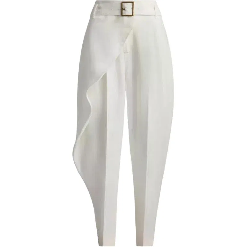 Женские брюки свободного кроя SS26 Casual Pants Loose Fit Polo Ralph Lauren, White