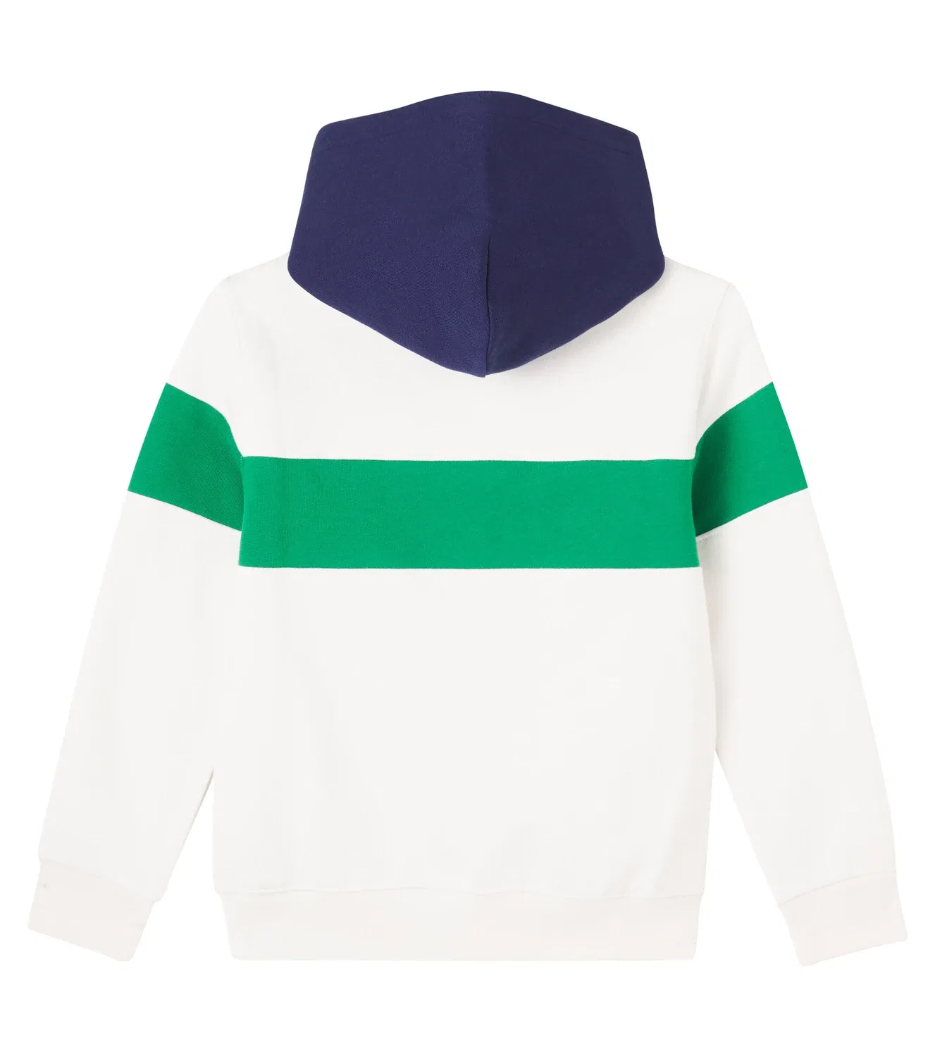 Худи в стиле колорблок Polo Ralph Lauren Kids, белый — фото 3