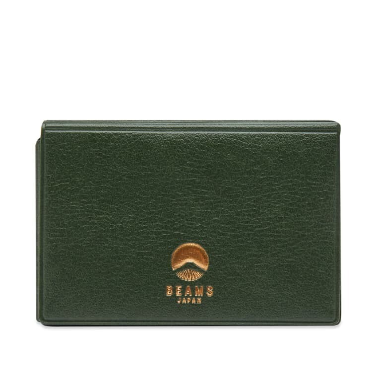 

Визитница BEAMS JAPAN x Hightide Card, темно-зеленый