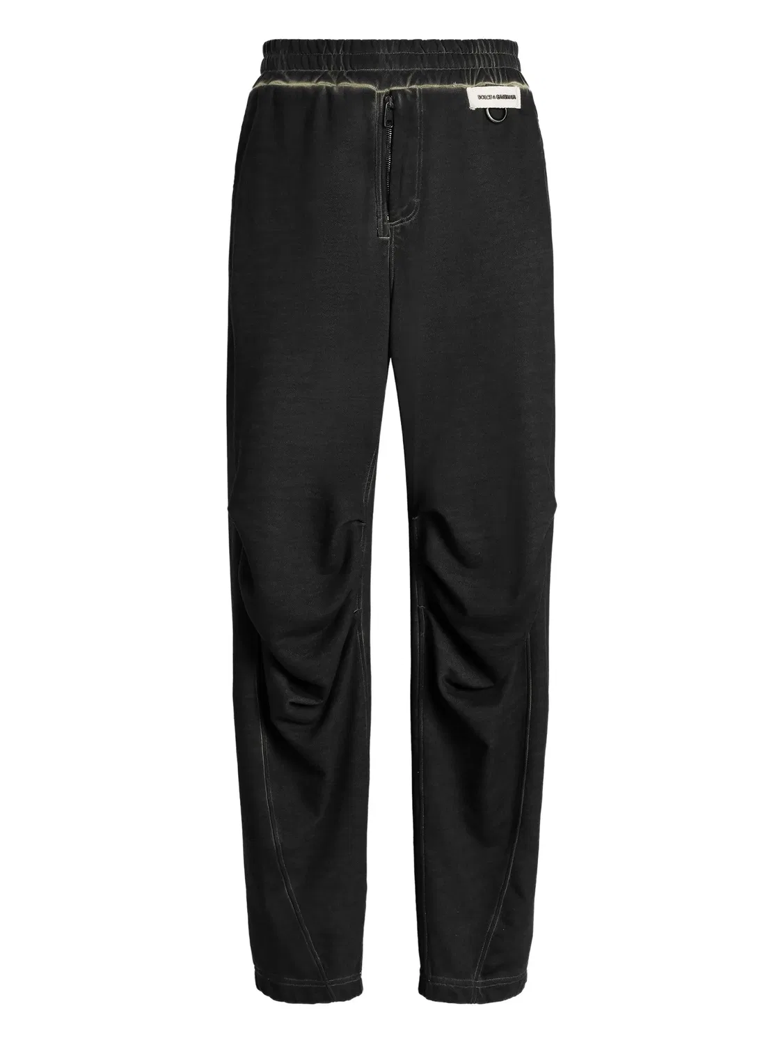Брюки с молниями Dolce & Gabbana, черный