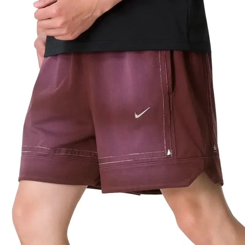 Шорты баскетбольные Nike Ja Standard Issue, бордовый — фото 2