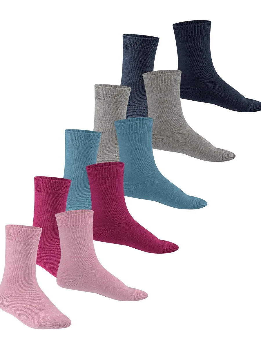 Набор носков ESPRIT «Solid Mix 5-Pack», мультиколор — фото 2
