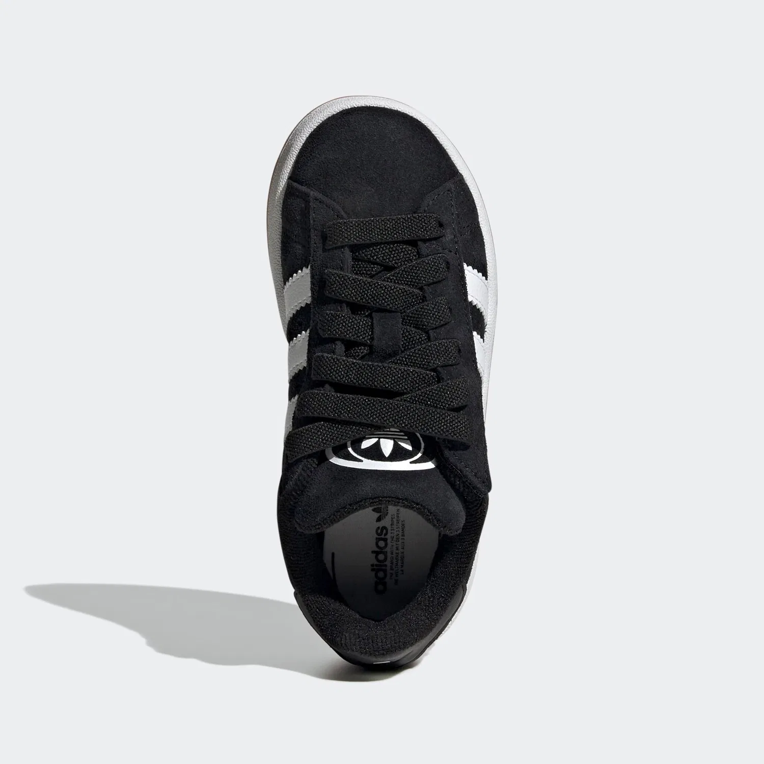 Детские кроссовки с тремя полосками Adidas Originals, Core Black/Ftwr White/Ftwr White — фото 4