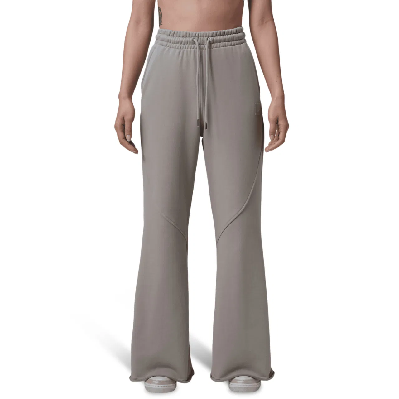 Женские брюки из флиса Flight Fleece FLR Jordan, цвет Enigma Stone/Cobblestone