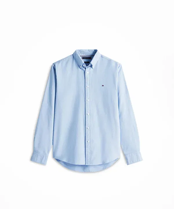 Рубашка классическая, Heritage Oxford Solid, Tommy Hilfiger — фото 2