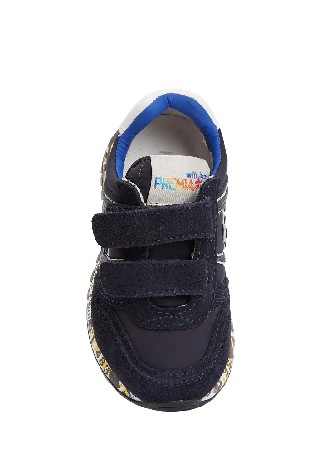 Кроссовки детские Premiata Sky, dark blue — фото 4