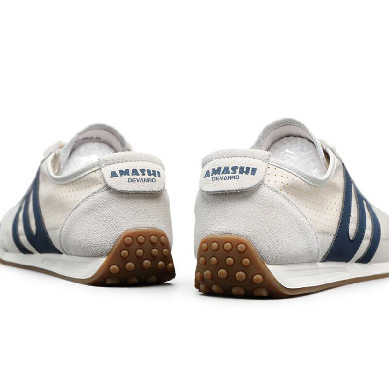 Кроссовки мужские Lifestyle Shoes Men Low-Top Devanro, белый/зеленый — фото 2