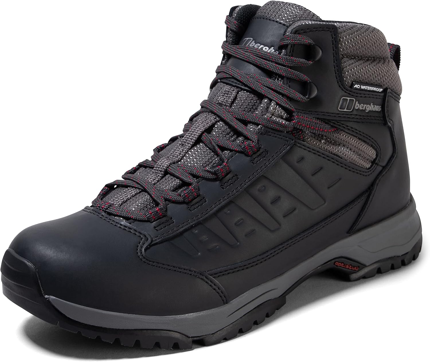 

Мужские водонепроницаемые походные ботинки Berghaus High Rise 2.0, черный/красный