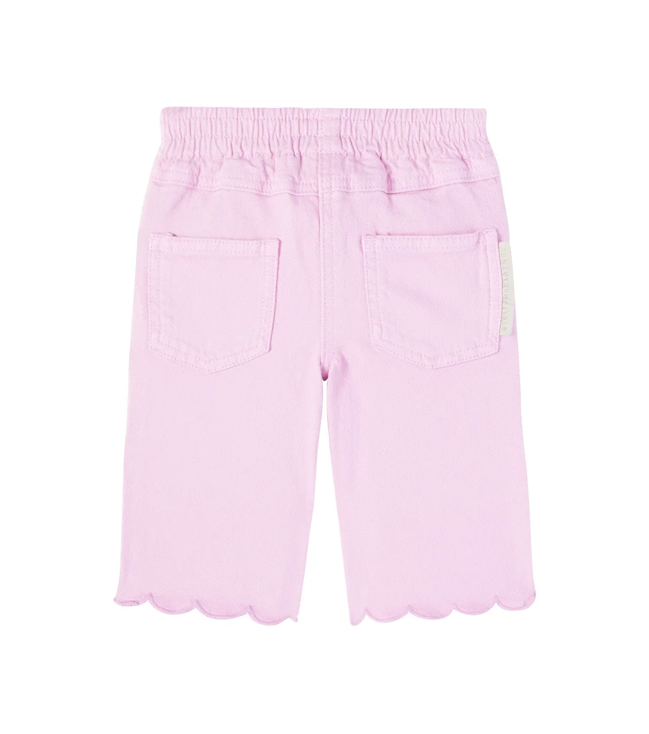 Детские брюки с фестонами Stella Mccartney Kids, розовый — фото 2