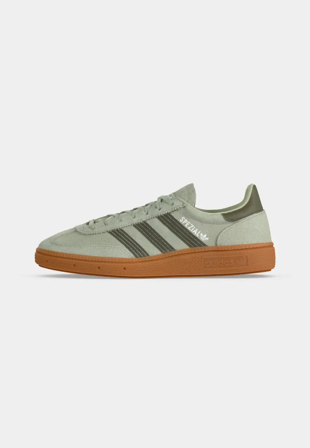 Специальные кроссовки для гандбола унисекс - кроссовки Adidas Originals, Halo Green/Olive Strata/Footwear White — фото 2