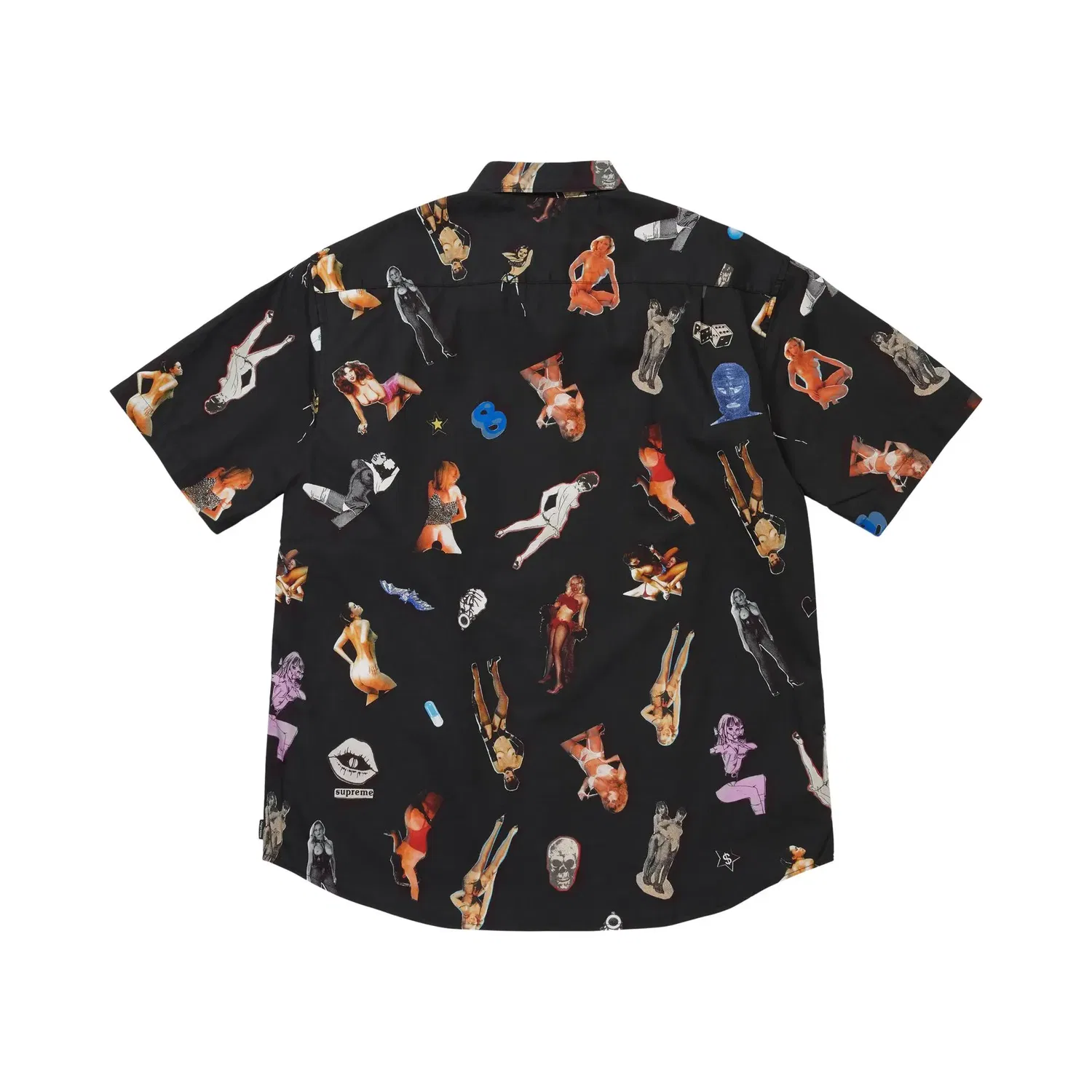 Рубашка с принтом Supreme Collage, Black — фото 2