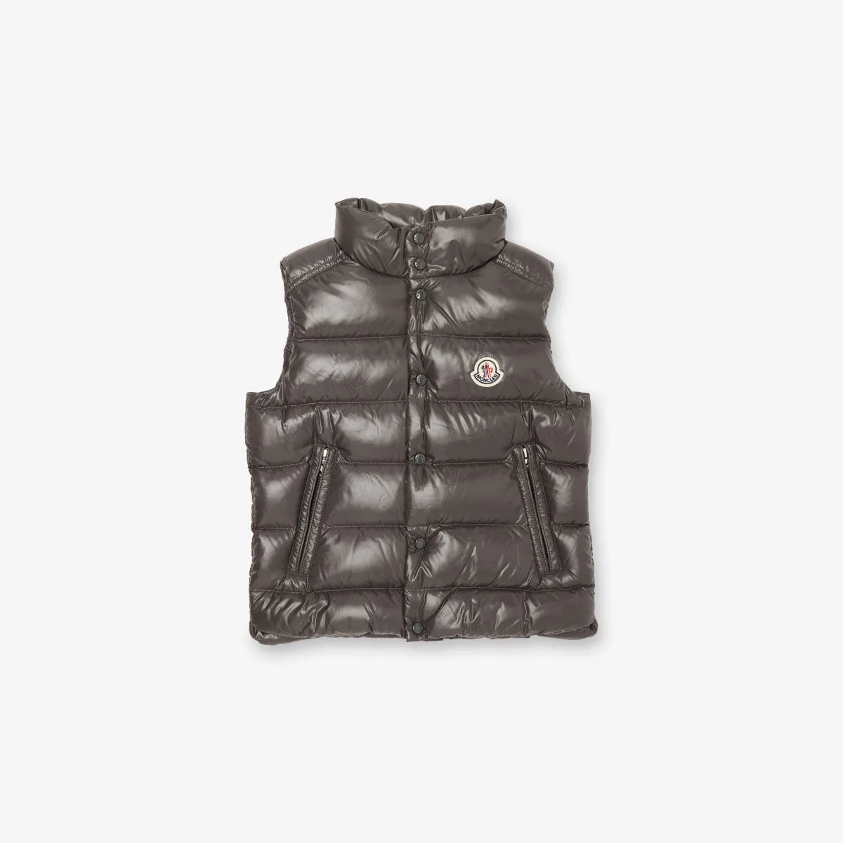 Пуховый жилет Tib с нашивкой и логотипом, для детей 4-14 лет Moncler