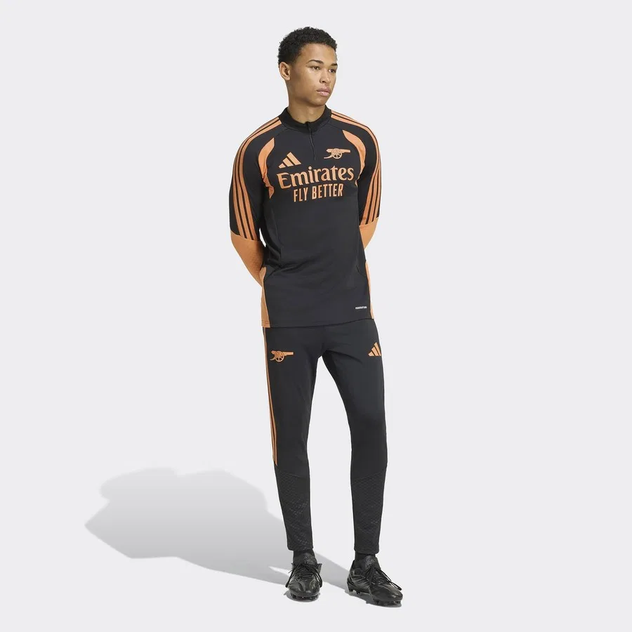 Свитшот мужской с длинным рукавом Tiro adidas, Черный — фото 4