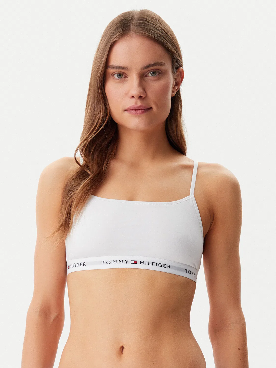 Женский комплект из топа и бюстгальтера Tommy Hilfiger, разноцветный — фото 2