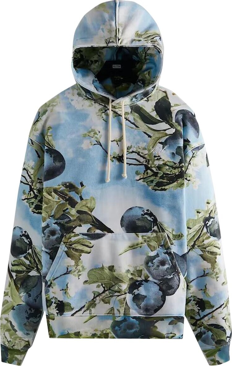 

Худи Kith NY To The World Hoodie 'Majestic', синий