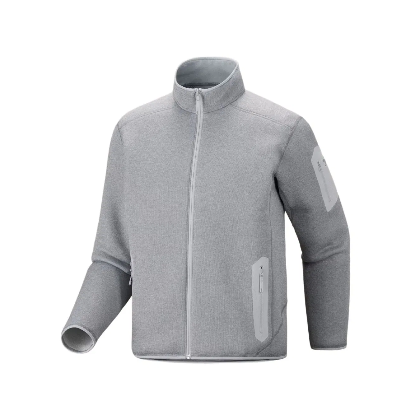 Мужская куртка с воротником-стойкой Solitude Gray/Solitude Heather Arcteryx