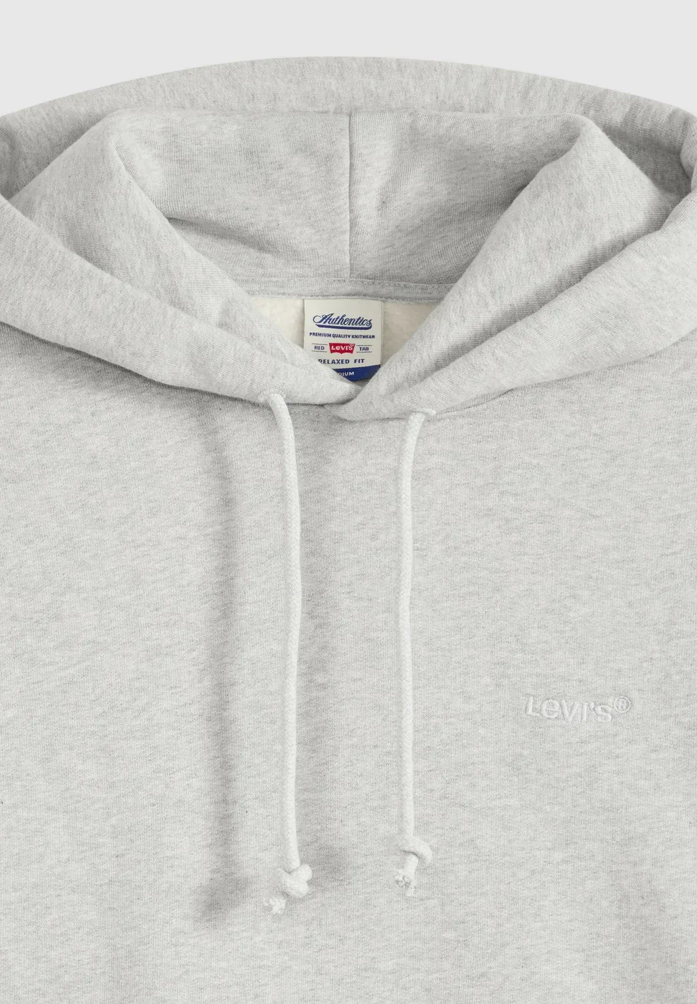 Оригинальная толстовка PO светло-серого цвета от HTR Bros Levi'S, Light Gray Htr Bros - Neutrals — фото 4