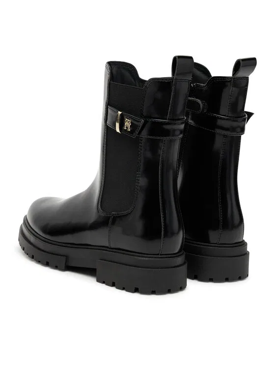 Ботильоны Chelsea Boot Tommy Hilfiger, черный — фото 3