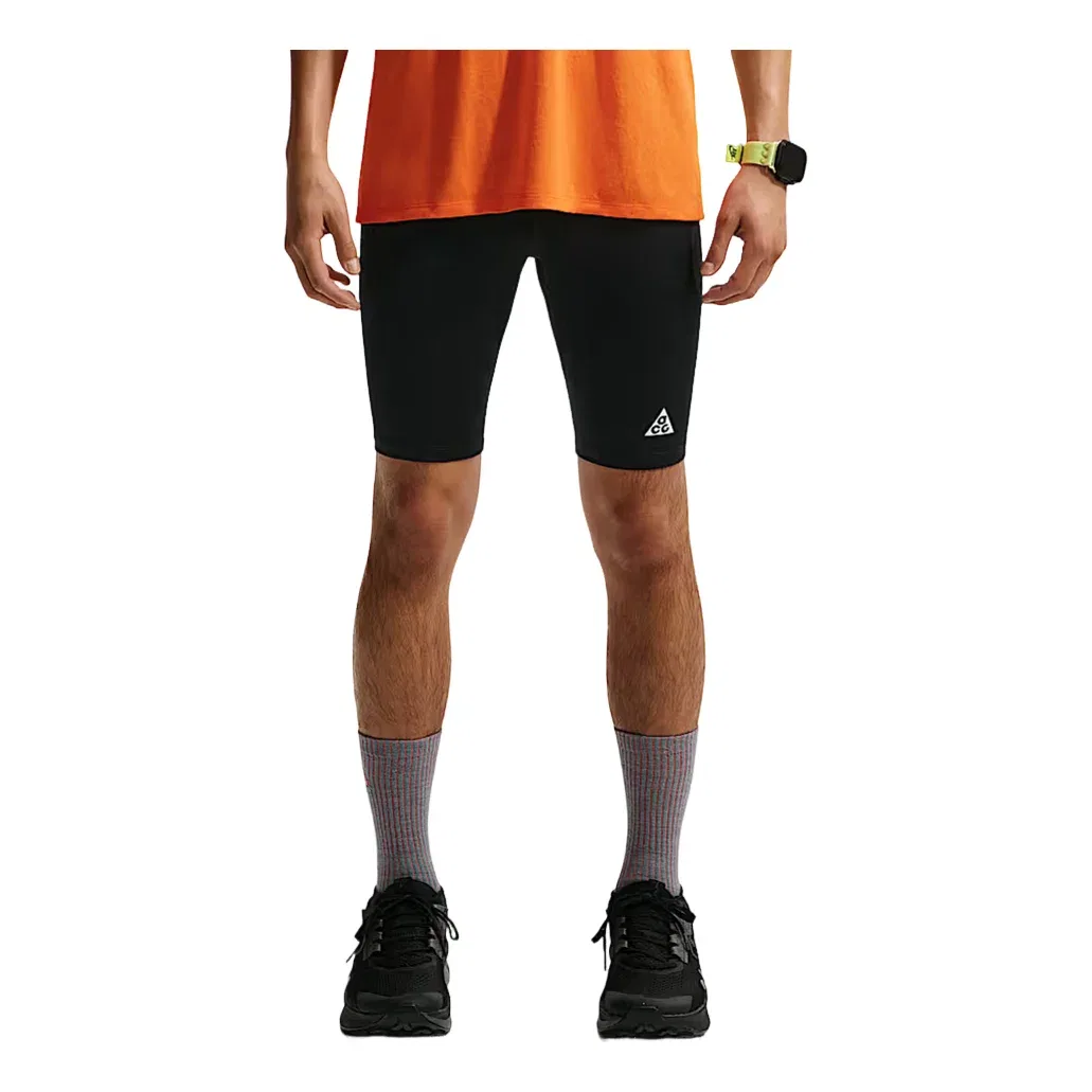 Мужские лосины для бега Dri-FIT ADV с принтом Nike ACG Lava Loops, Черный