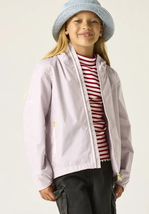 Куртка водонепроницаемая Lever Hooded Waterproof Jacket Regatta, Pink Haze, розовый — фото 4