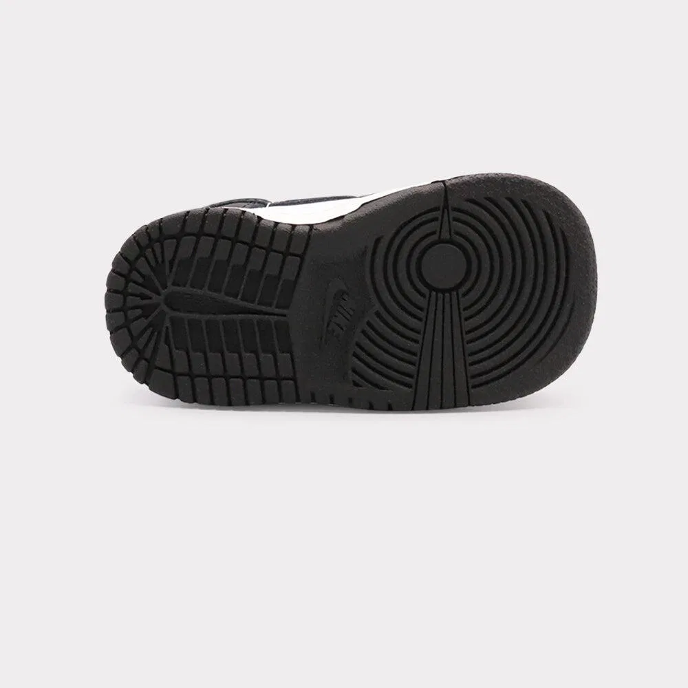 Детские кроссовки с кожаным верхом Dunk Low Nike, Weiß — фото 4