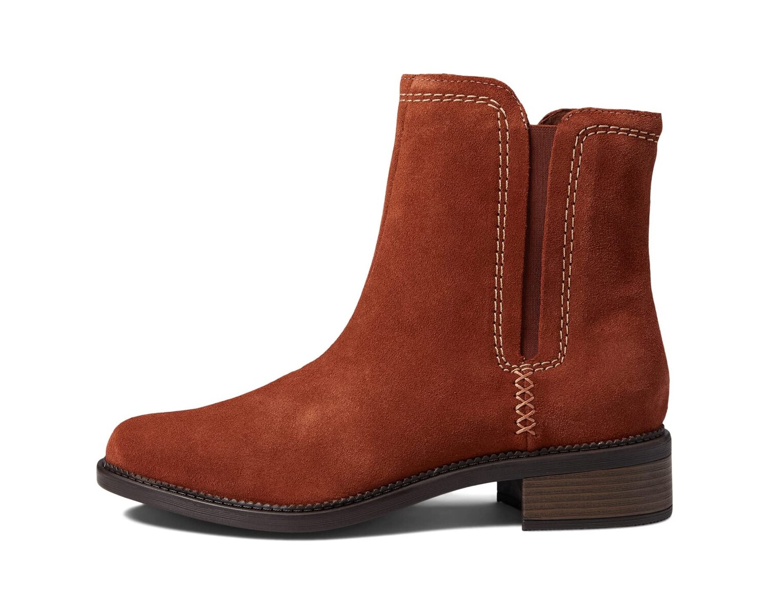 

Ботинки Maye Zip Clarks, коричневый