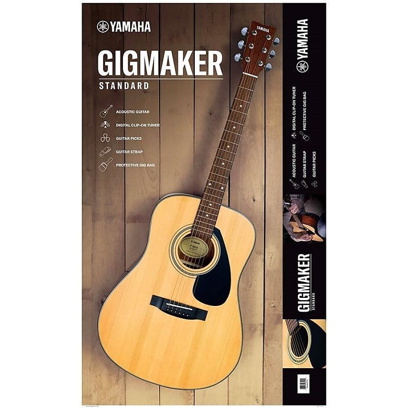 

Комплект стандартной акустической гитары Yamaha GigMaker Yamaha GigMaker Guitar Pack