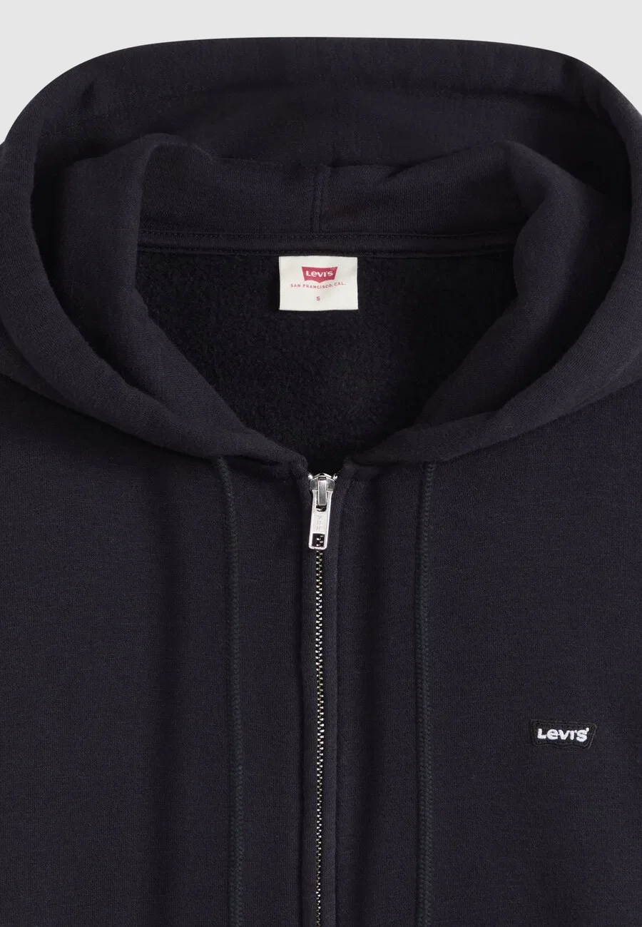 Худи на молнии LEVI'S 'Everyday' темно-синего цвета — фото 3