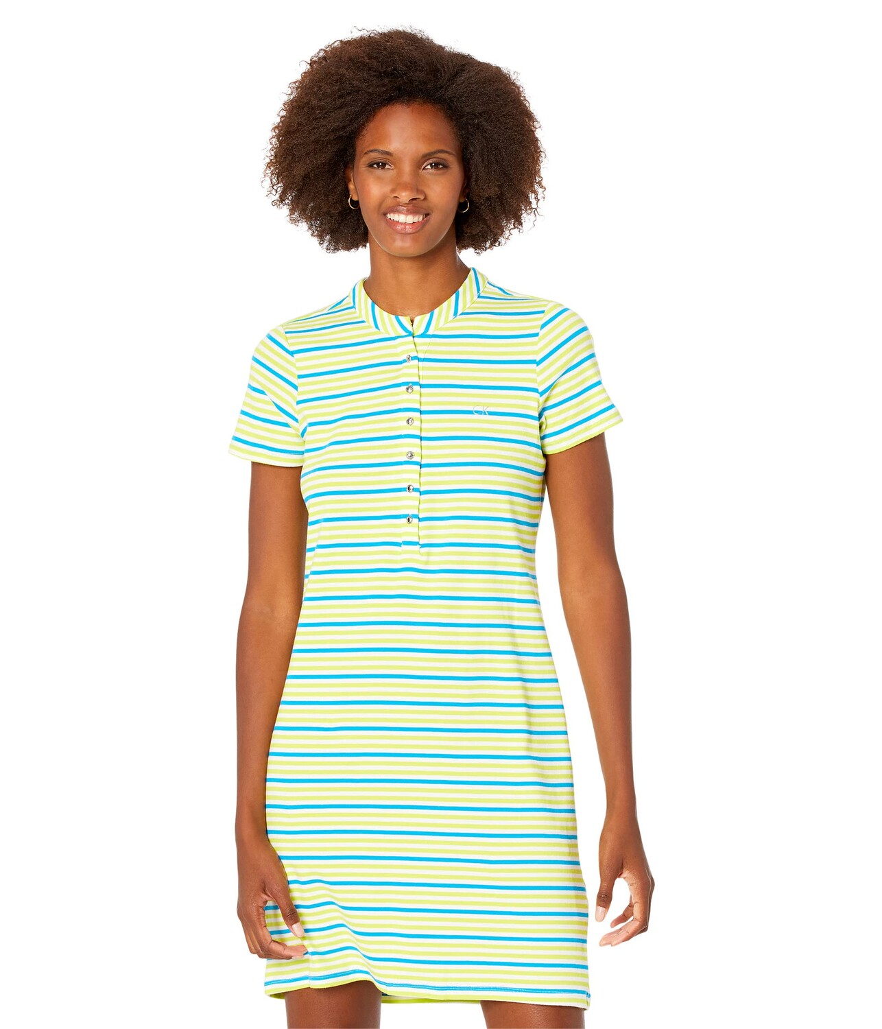 

Платье Calvin Klein, Stripe Henley Dress