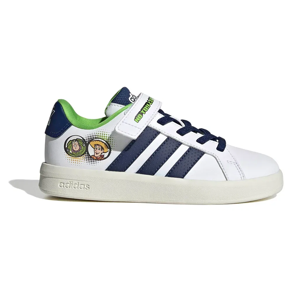 Кроссовки детские Grand Court Adidas, белый