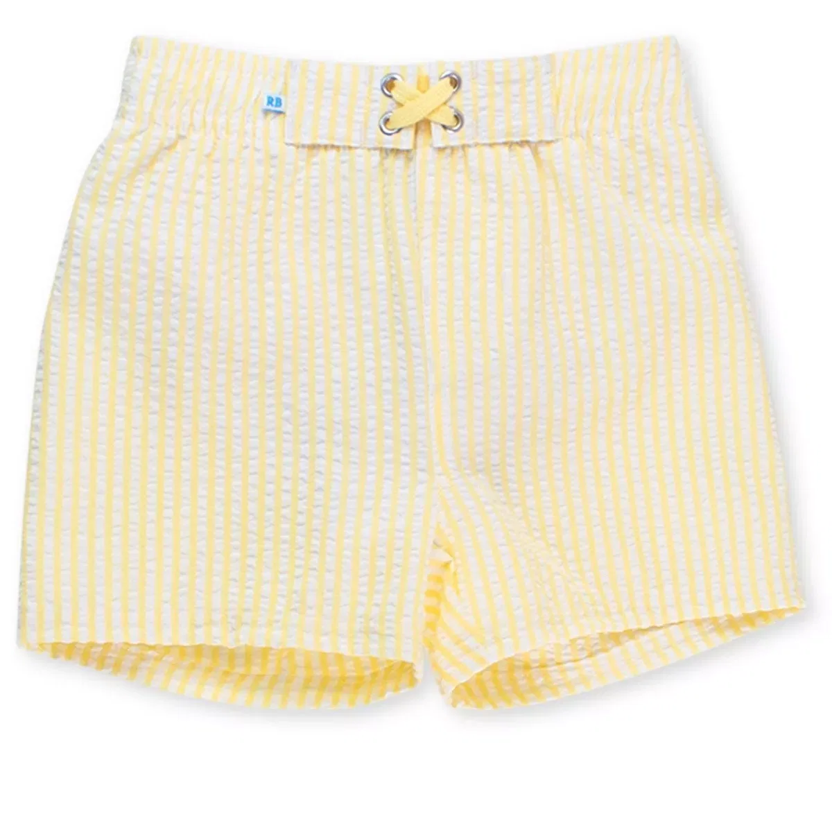 Детские плавки для мальчиков с защитой UPF 50+ RuggedButts, Banana Seersucker