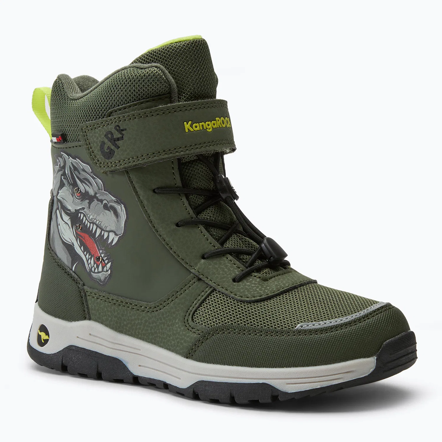 Детские зимние ботинки KangaROOS K-MJ Edison EV RTX SL tta dino, Grun
