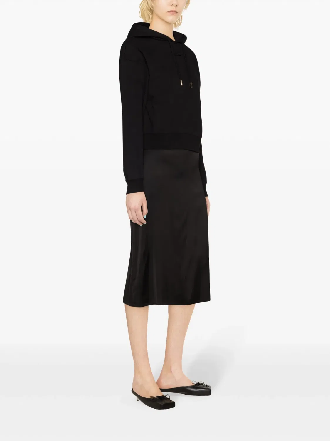 Jacquemus Худи Le Hoodie Gros Grain Черный хлопок — фото 3
