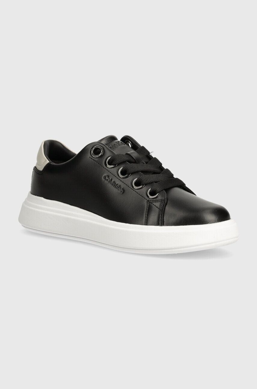 

Кроссовки Calvin Klein CUPSOLE LACE UP LTH, черный
