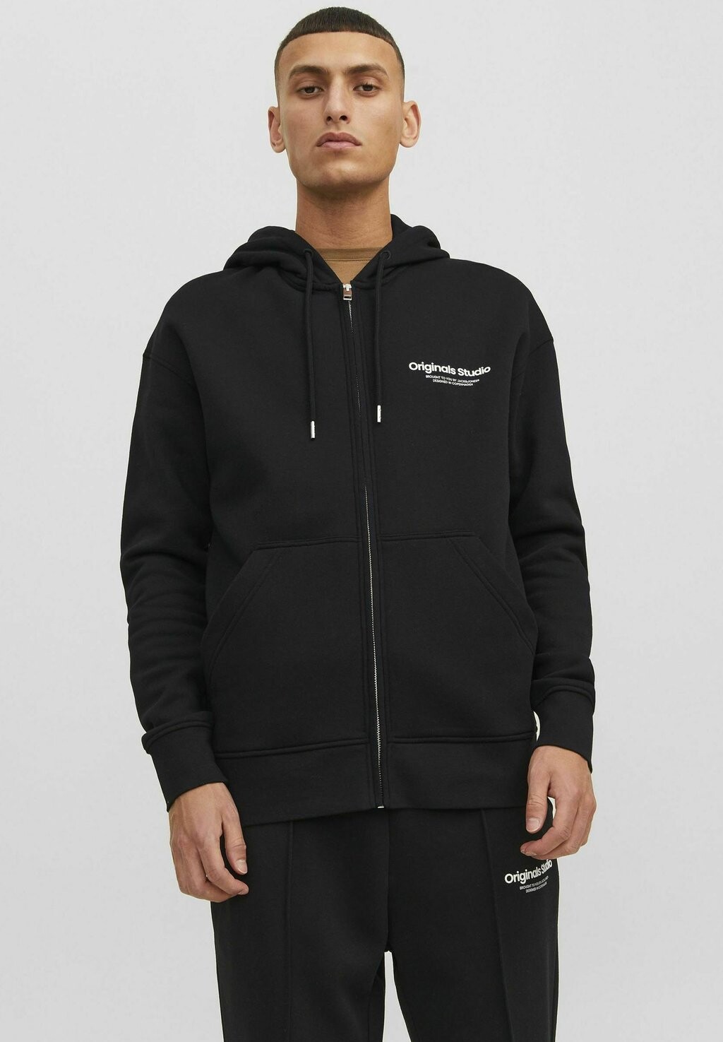 

Толстовка JORVESTERBRO HOOD Jack & Jones, цвет black