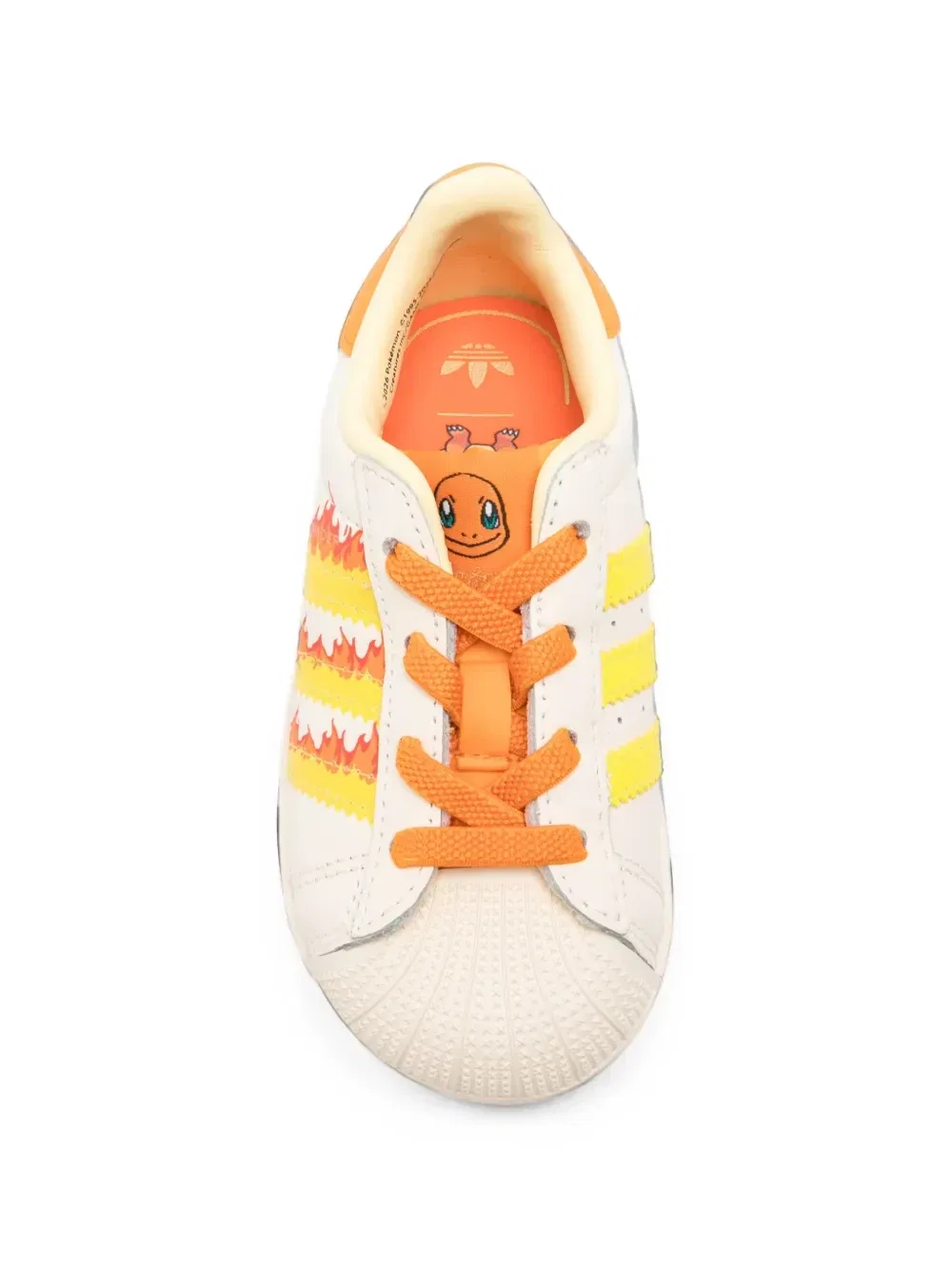 Кроссовки Superstar II EL I Pokémon adidas Kids, бежевый — фото 3