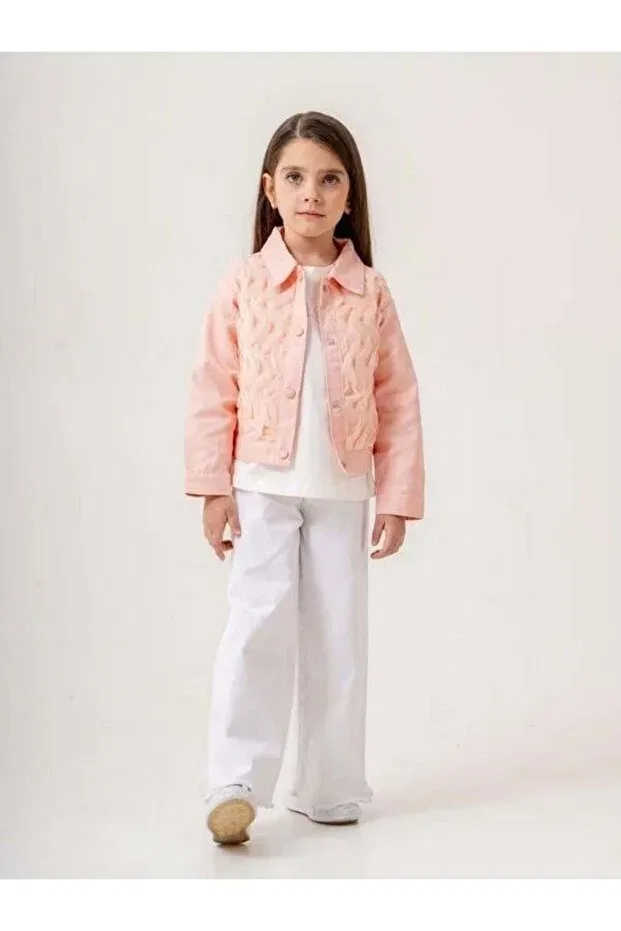 Детская куртка для девочек хлопковая Zekids, Somon