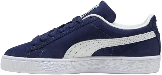 Детские кеды для мальчиков с классическим шнурованием PUMA Suede Classic, Blue — фото 3