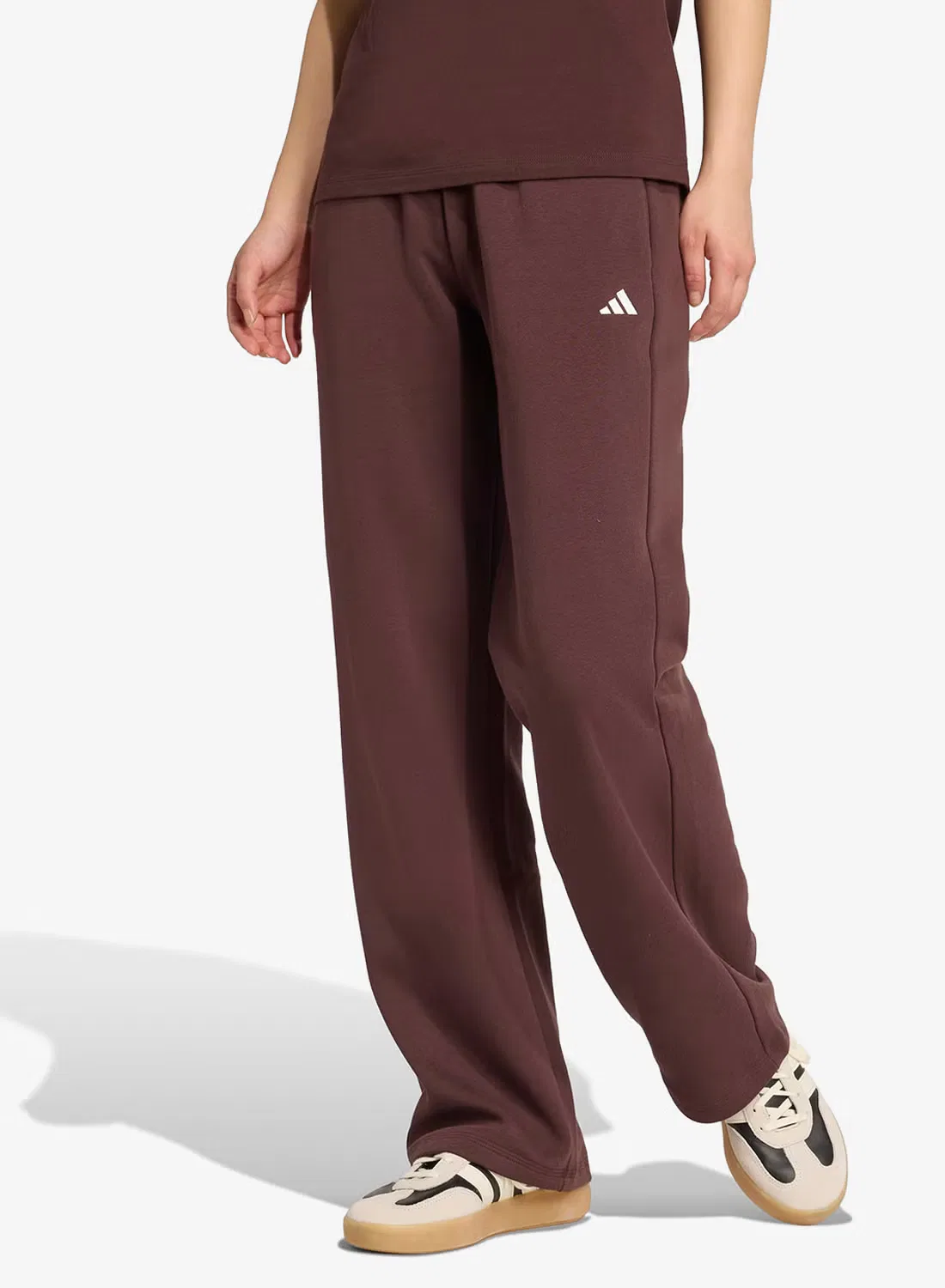 Джоггеры с открытым низом Essentials Adidas, шабрн