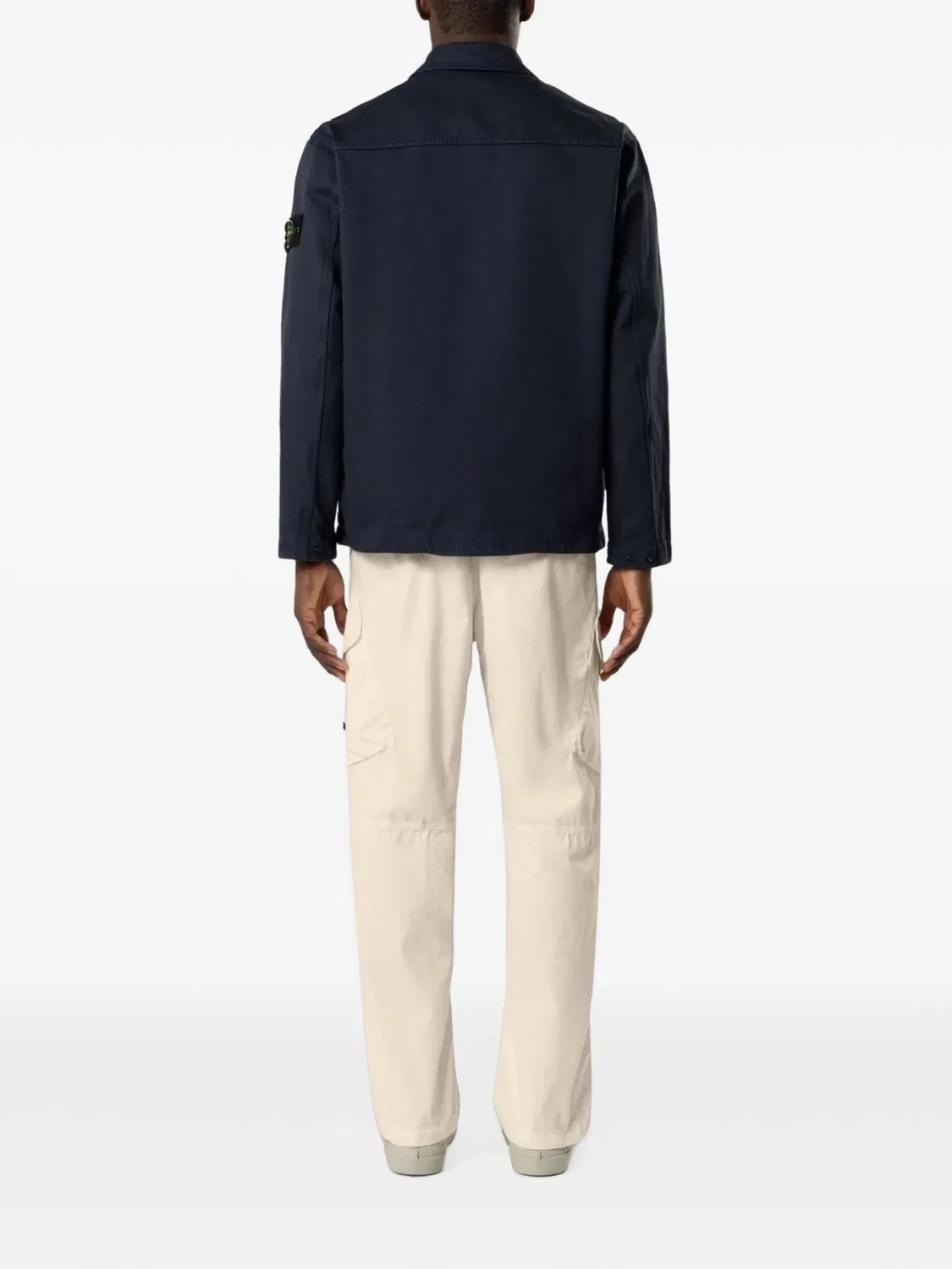 Stone Island Рубашечная куртка Compass синий — фото 3