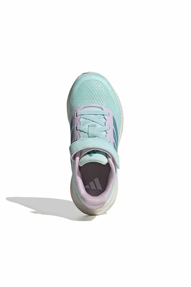 Детские кроссовки для девочек с принтом Runfalcon 5 Adidas, Hello Mint / Mint Ton / Ice Lav — фото 3