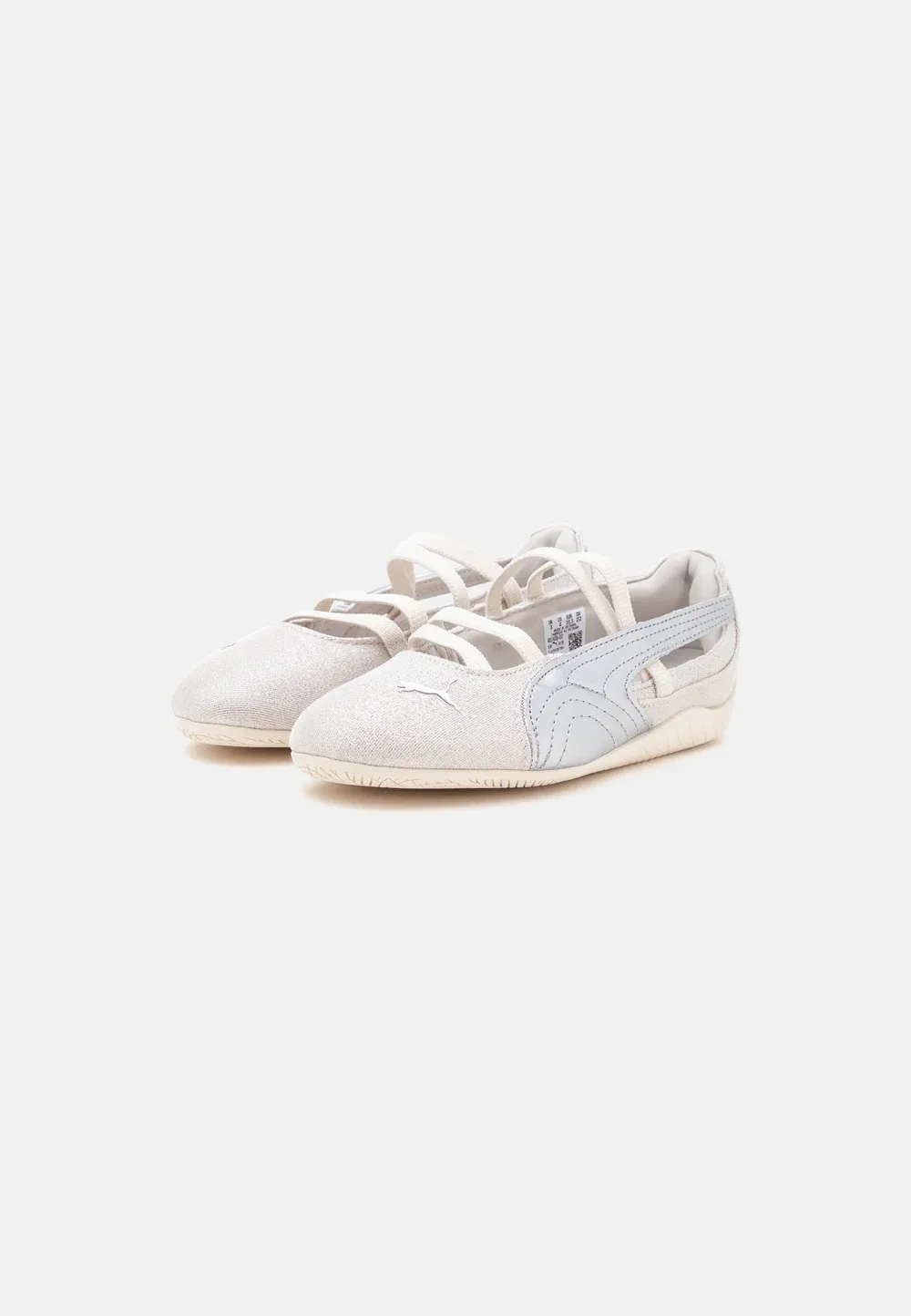 Кроссовки Speedcat Let It Shine Jr унисекс Puma, Silver-Coloured Fog/Alpine Snow — фото 2