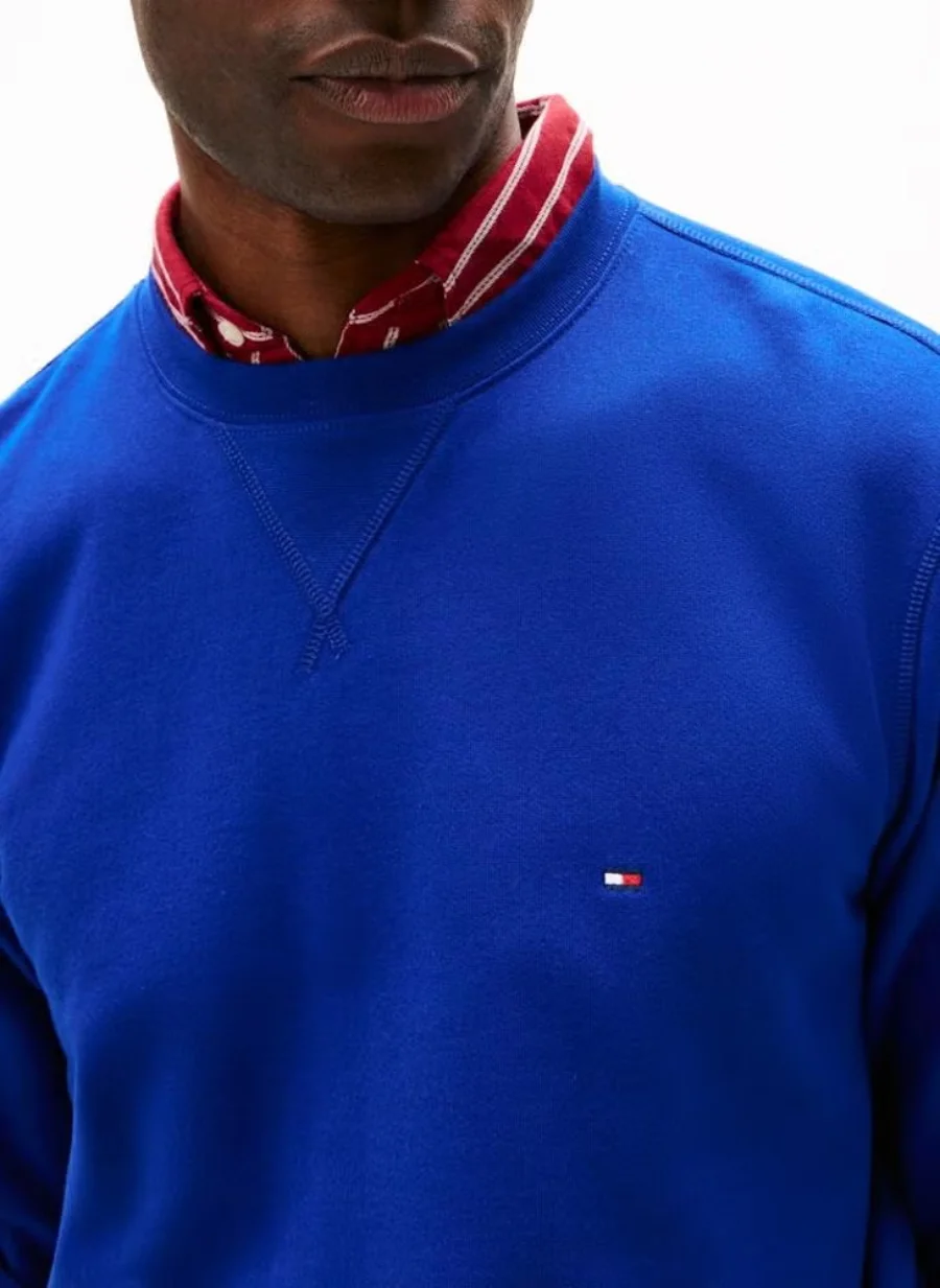 Свитшот Tommy Hilfiger Essential Seasonal Fleece, синий — фото 2