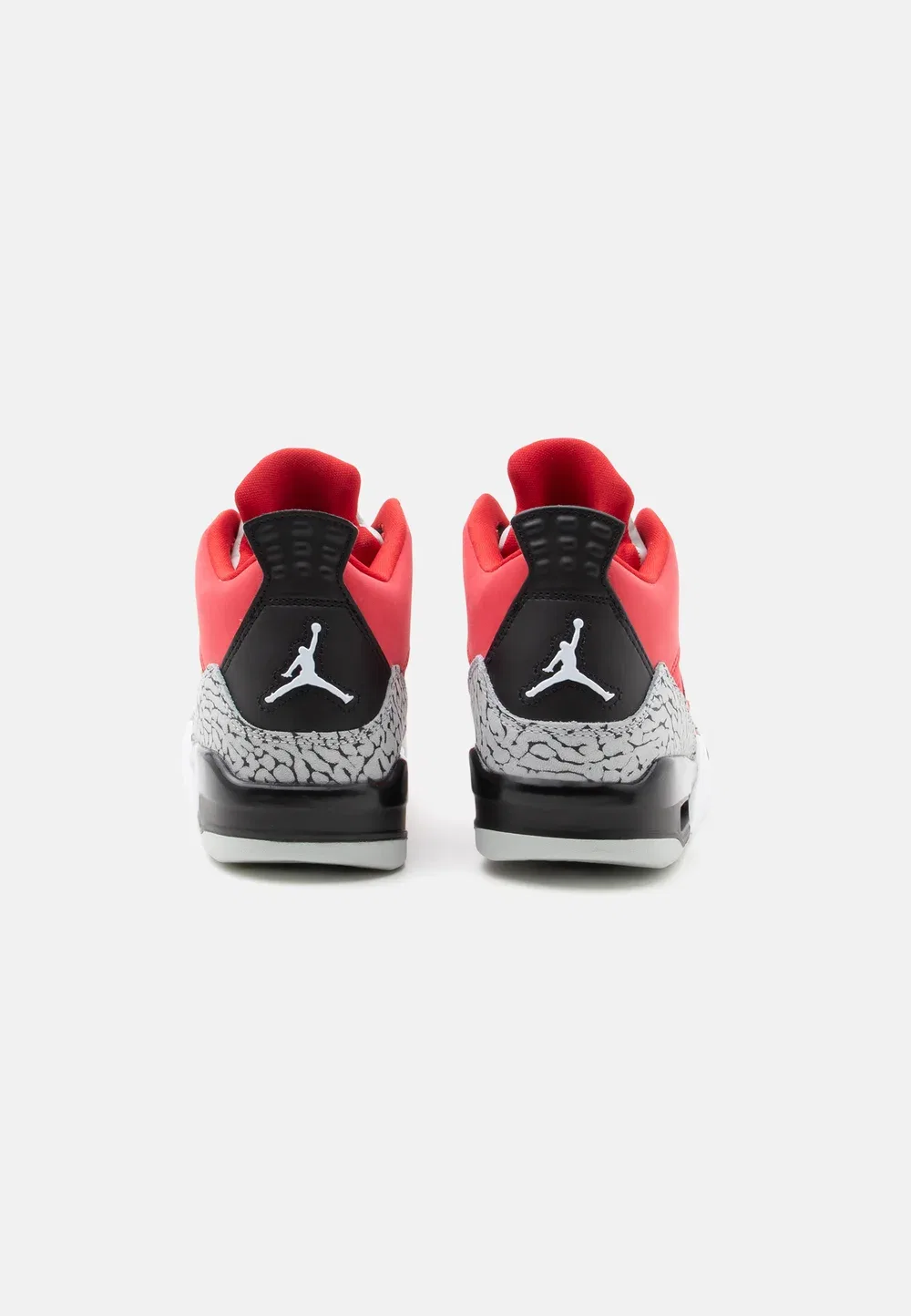 Son of Mars унисекс - высокие кроссовки Jordan, Fire Red/Black/Grey Mist/White — фото 3